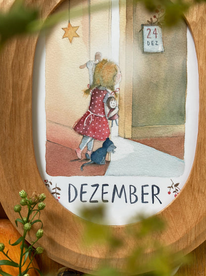 Monatskarten - Set von Stefanie Messing