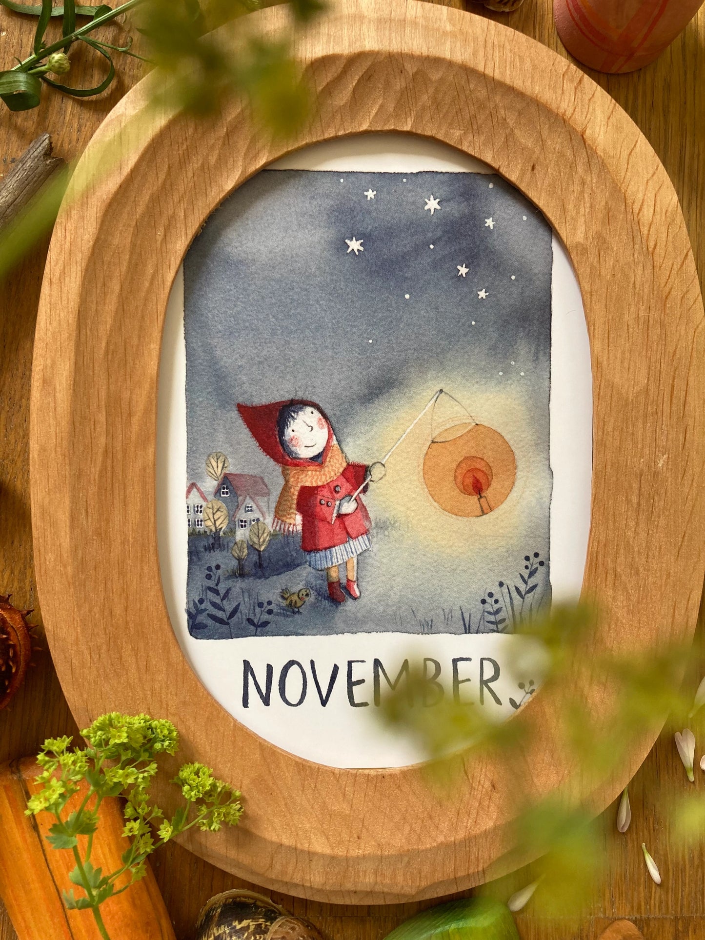 Monatskarten - Set von Stefanie Messing