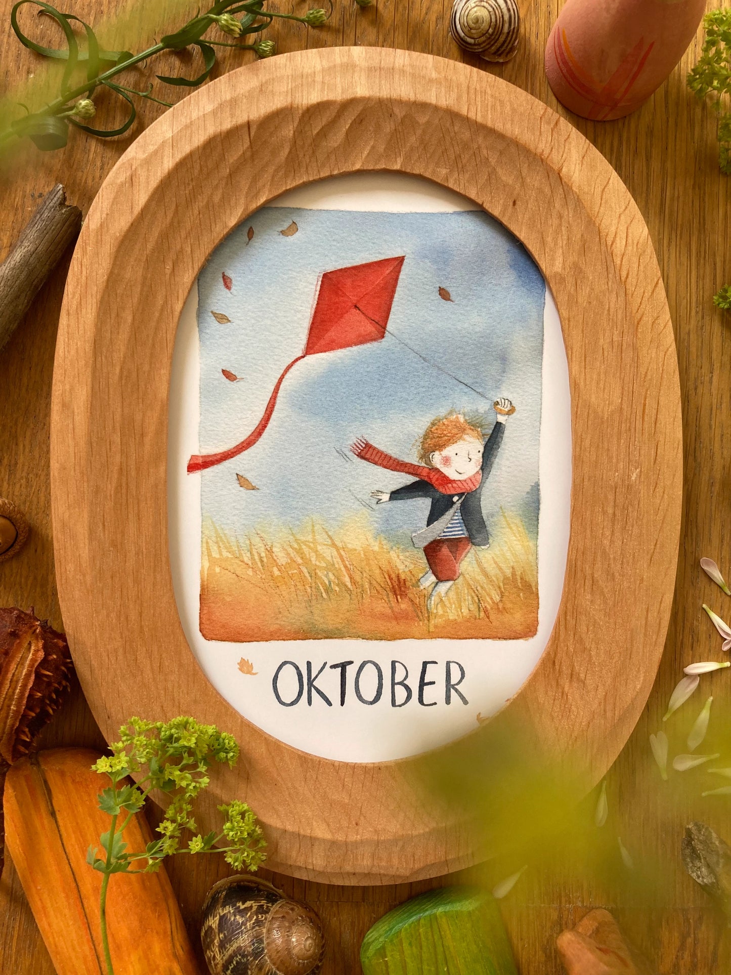 Monatskarten - Set von Stefanie Messing