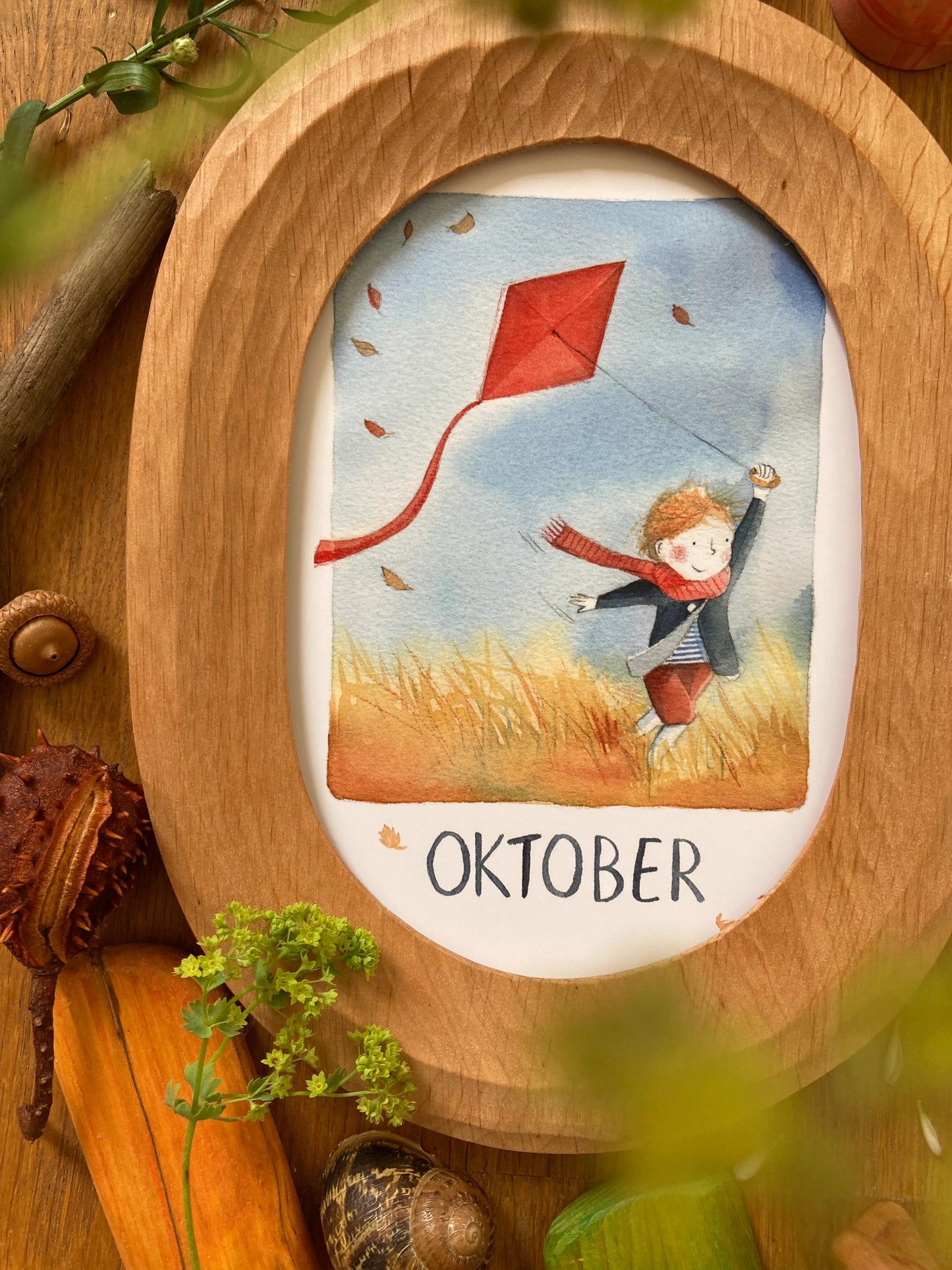 Monatskarten - Set von Stefanie Messing