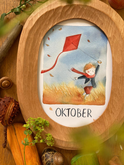 Monatskarten - Set von Stefanie Messing