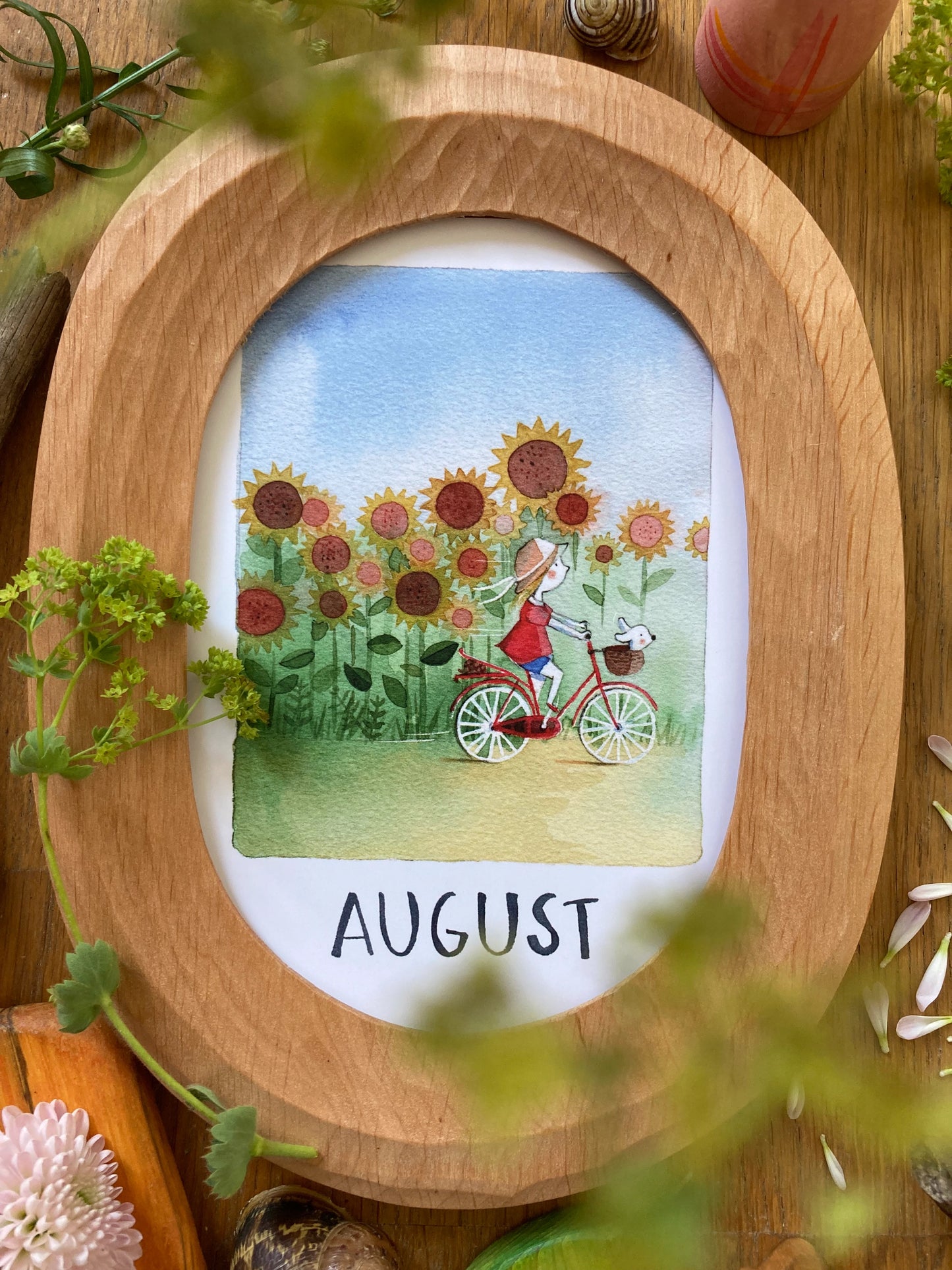 Monatskarten - Set von Stefanie Messing