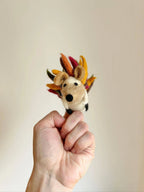 Fingerpuppe Igel aus Filz von Nacha Interior