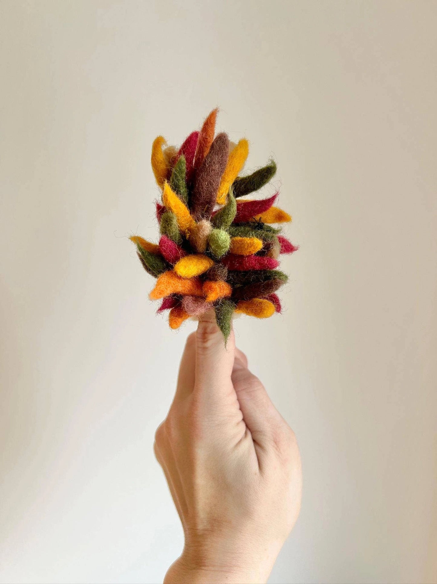 Filz-Fingerpuppe - Igel