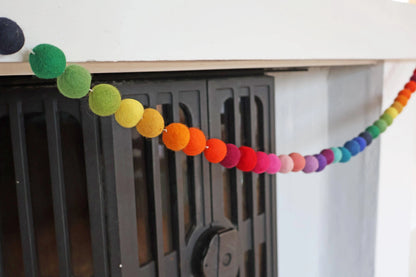 Regenbogen-Girlande für Kindergeburtstag und Partydekoration