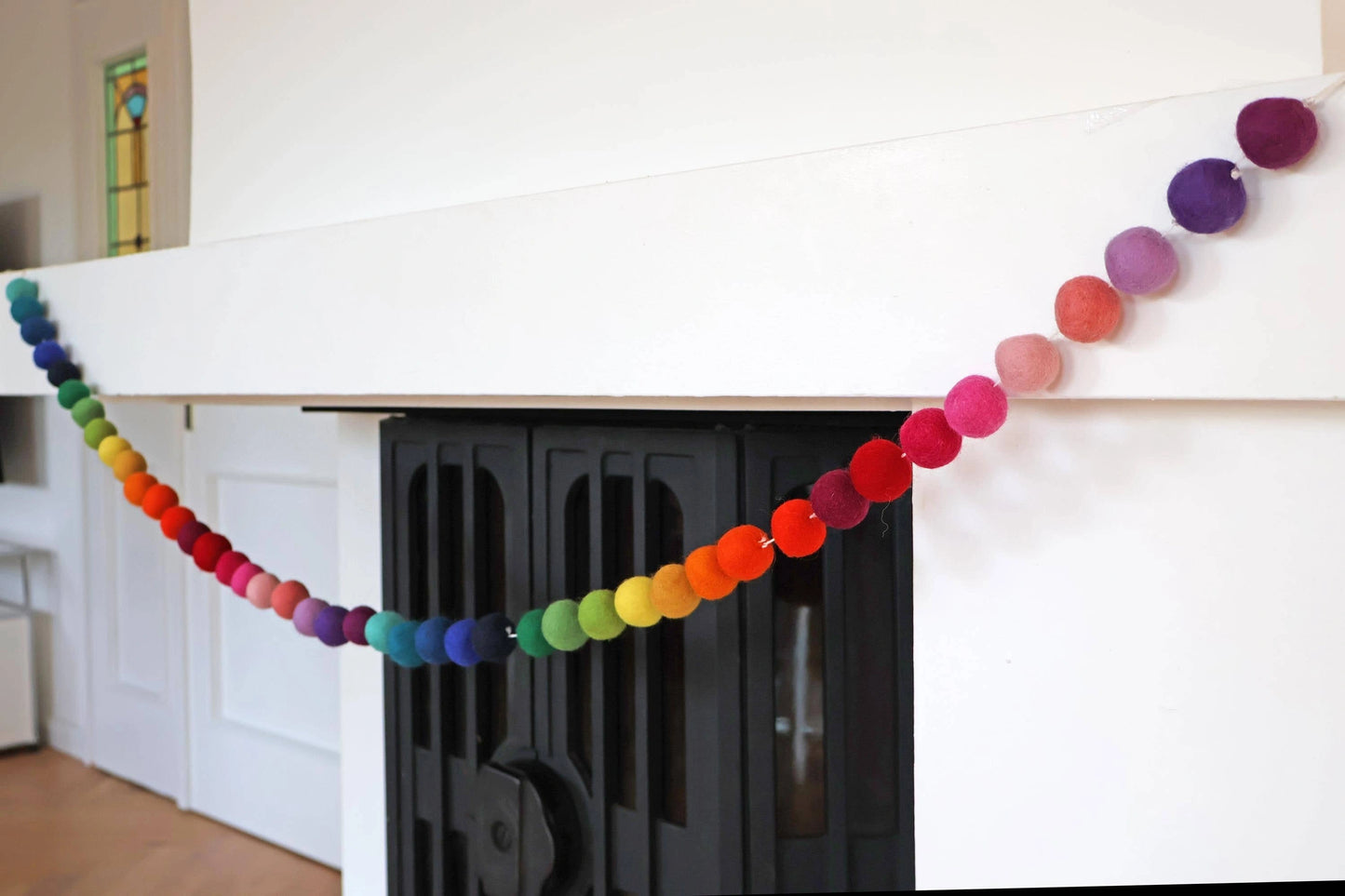 Regenbogen-Girlande für Kindergeburtstag und Partydekoration
