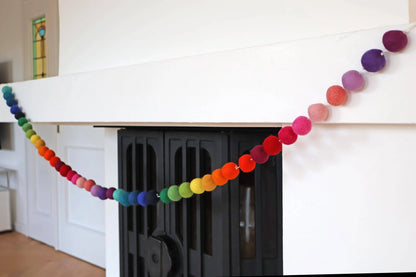 Regenbogen-Girlande für Kindergeburtstag und Partydekoration