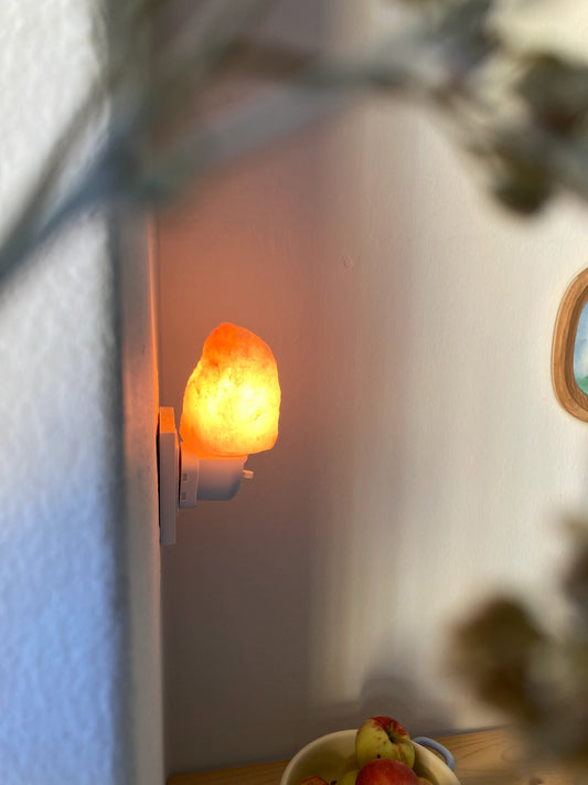 Salzlampe Nachtlicht Natur
