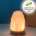 Salzlampe Natur