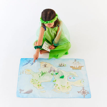 Spieltuch Suchen & Finden aus Seide - Neverland