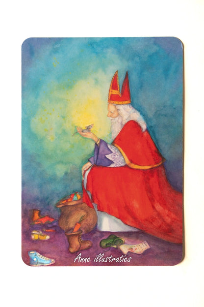 Erzählkarte - Der alberne, zerstreute Nikolaus A5