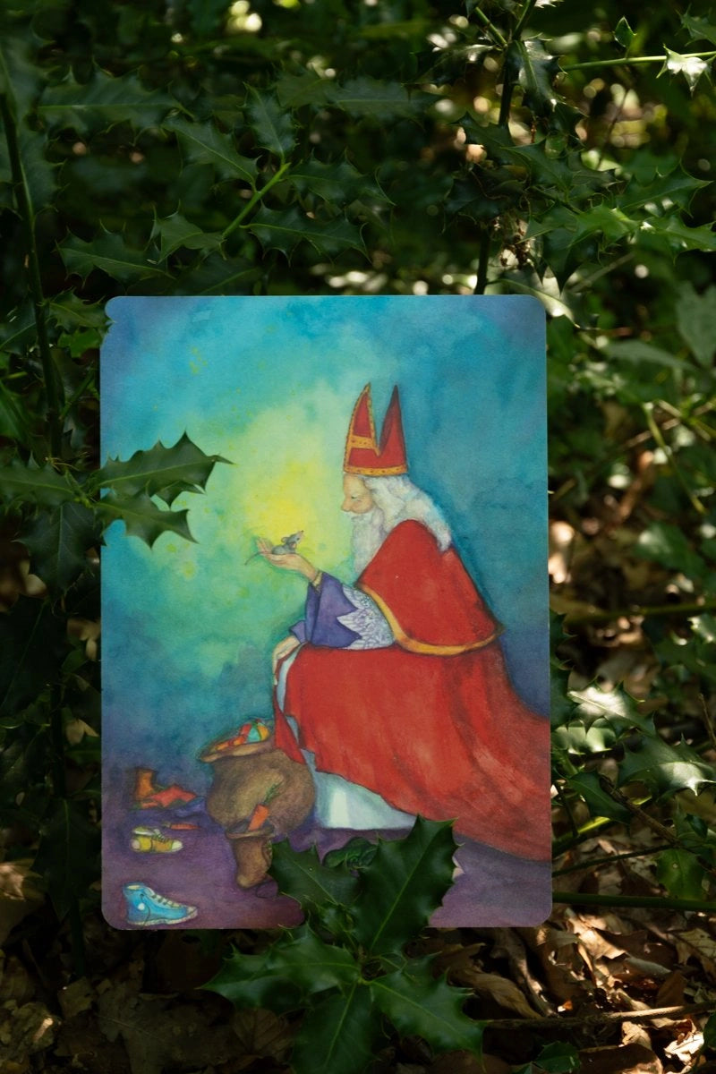 Erzählkarte - Der alberne, zerstreute Nikolaus A5