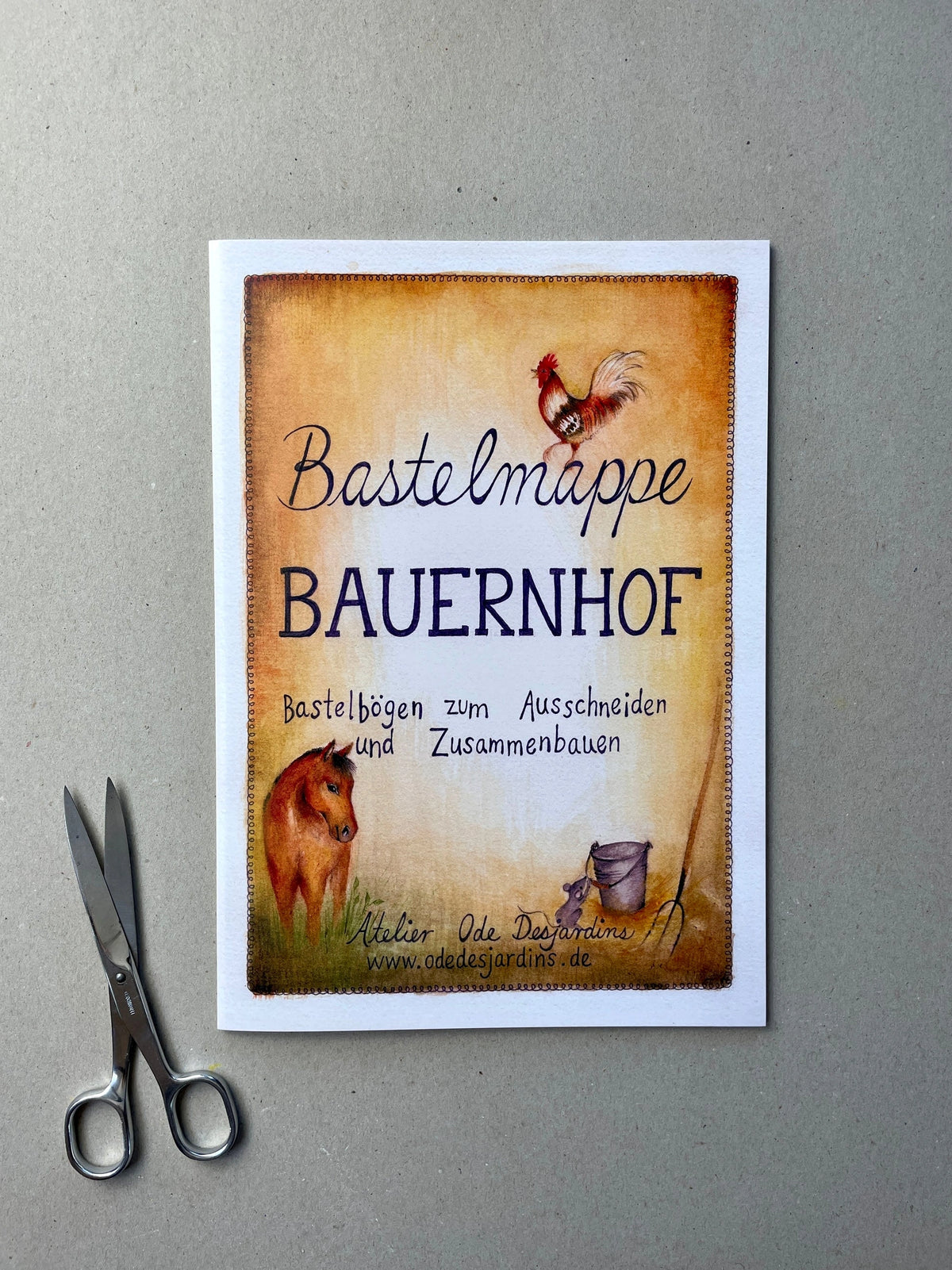 Bastelmappe Bauernhof von Ode Desjardins
