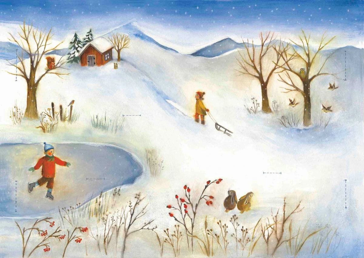 Bastelmappe Winter von Ode Desjardins