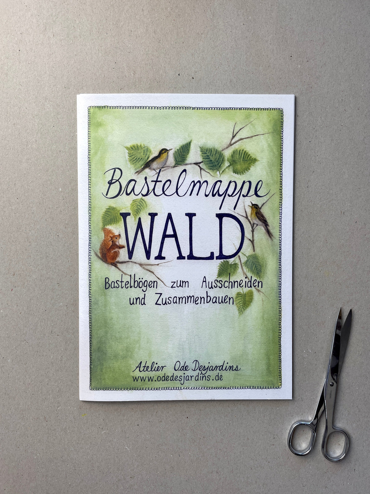 Bastelmappe Wald von Ode Desjardins