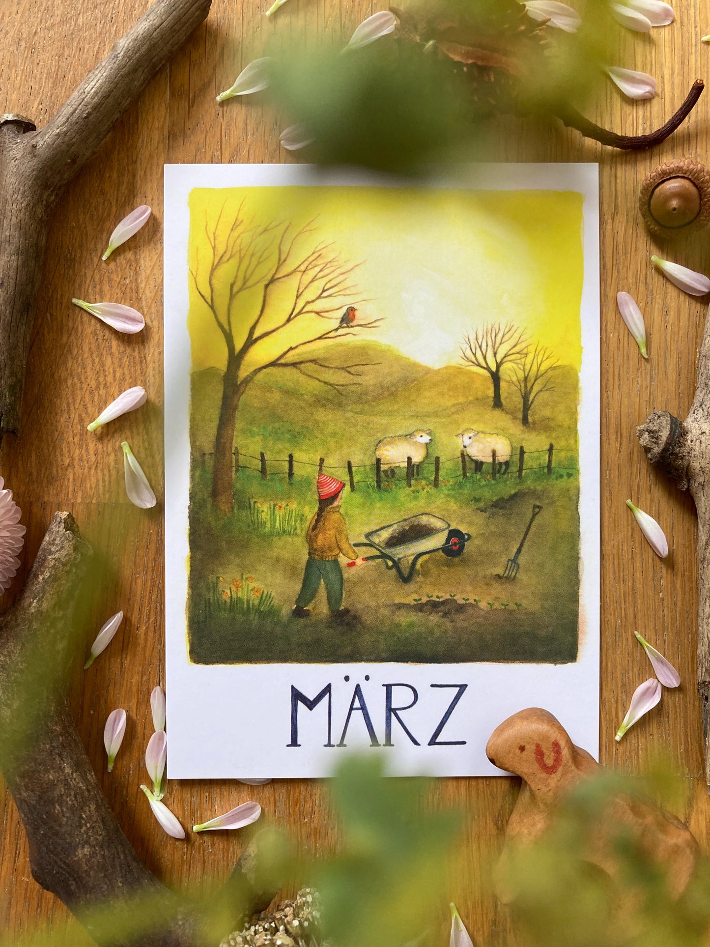 Monatskarten - Set von Ode Desjardins