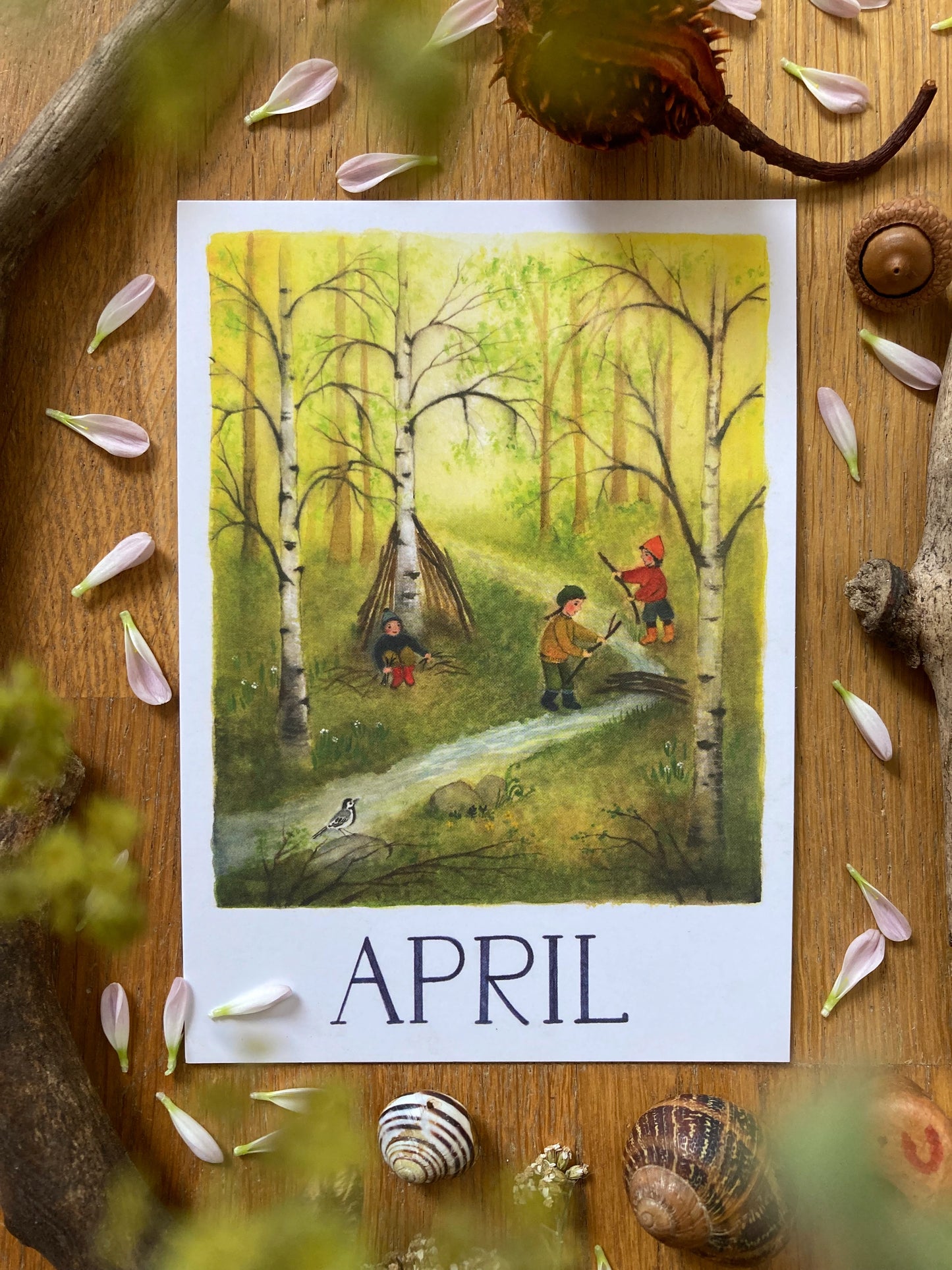 Monatskarten - Set von Ode Desjardins