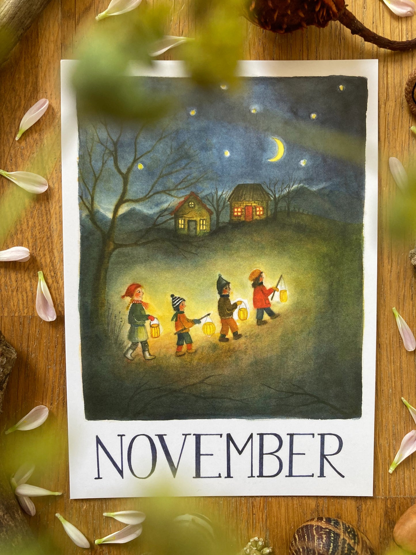 Monatskarten - Set von Ode Desjardins