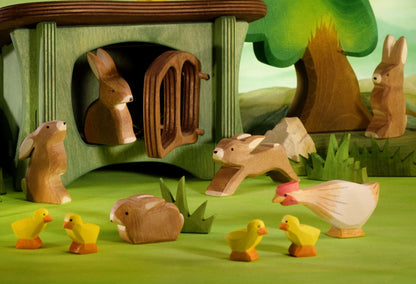 Ostheimer Hase sitzend