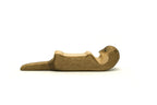 Holzfigur Otter liegend von HolzWald