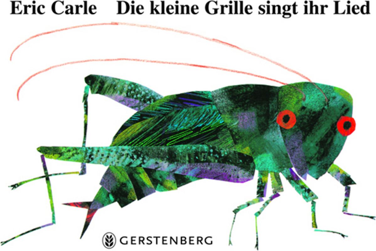 Pappbilderbuch Die kleine Grille singt ihr Lied von Eric Carle, Cover