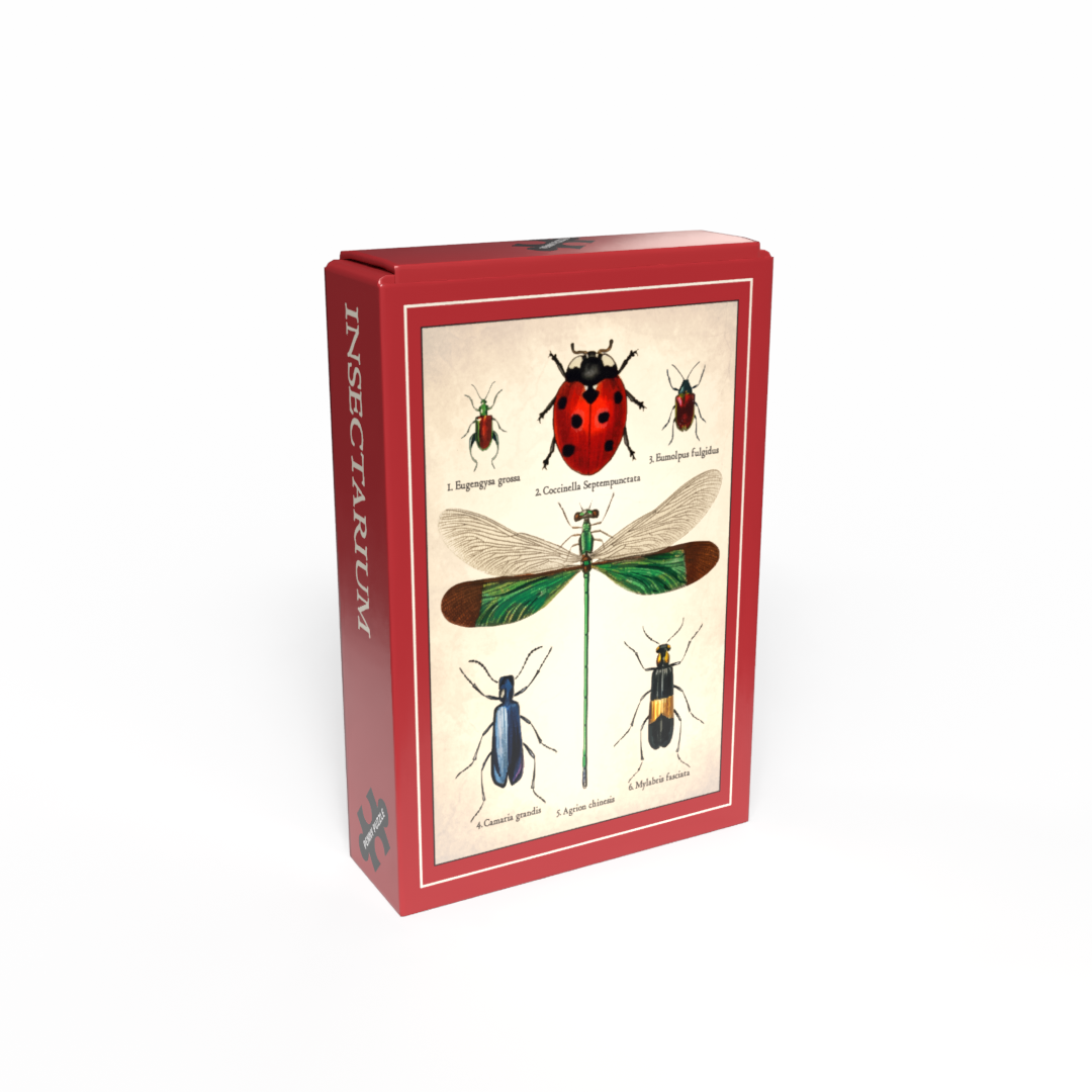 Minipuzzle Insektarium von Penny Puzzle 99 Teile, Schachtel