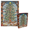 Puzzle Waldweihnacht von Penny Puzzle 1000 Teile, Motiv und Schachtel