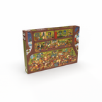 Puzzle Weihnachtswerkstatt von Penny Puzzle 1000 Teile, Schachtel