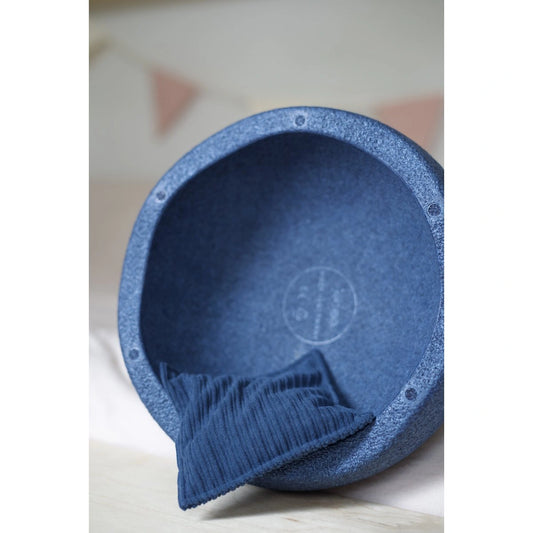 Sensorisches Kirschkernkissen - dunkelblau