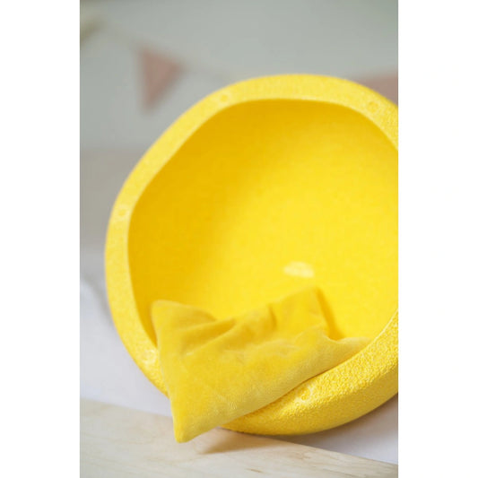 Sensorisches Kirschkernkissen - gelb