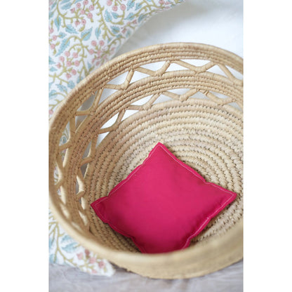 Sensorisches Kirschkernkissen - leuchtend pink fuchsia