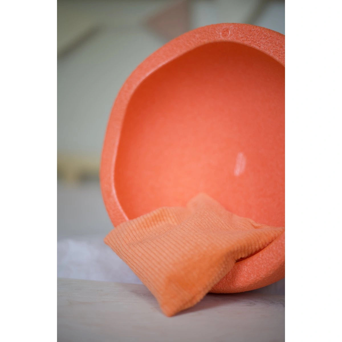 Sensorisches Kirschkernkissen - orange