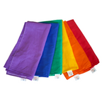 Spieltuch-Set Baumwolle Regenbogen von Pit and Play 75 x 75 cm