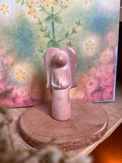Engel mittelgroß - Speckstein