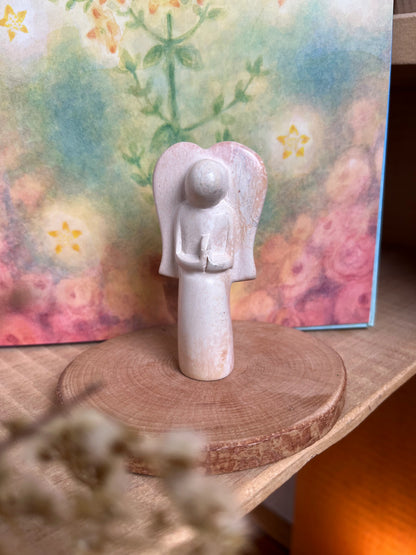 Engel mittelgroß - Speckstein
