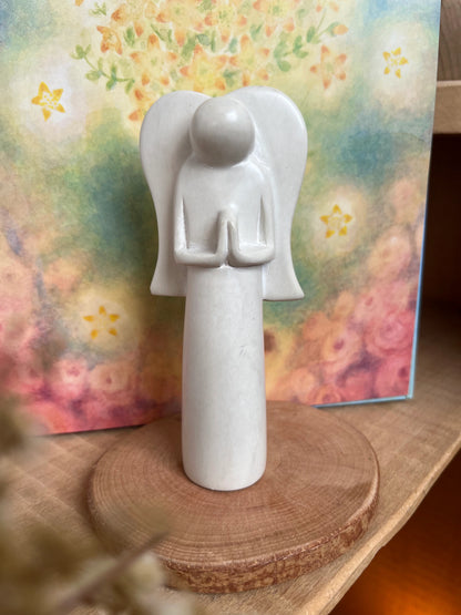 Engel mittelgroß - Speckstein