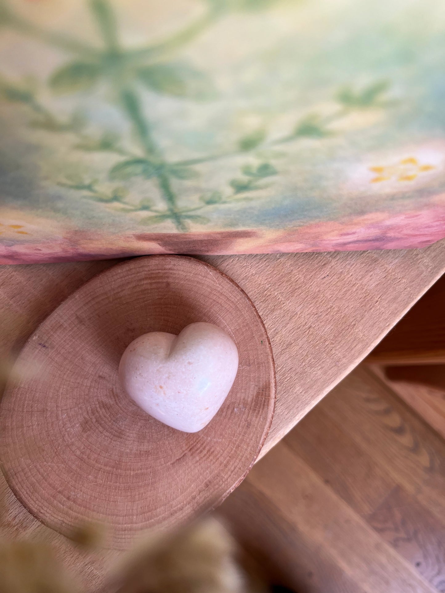 Mini-Herz natur - Speckstein