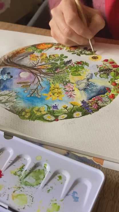 Jahreszeitenbaum - Die Zyklen der Natur
