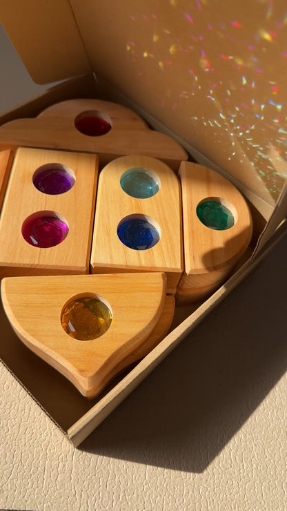 Bauspiel - Märchendächer 12 Teile