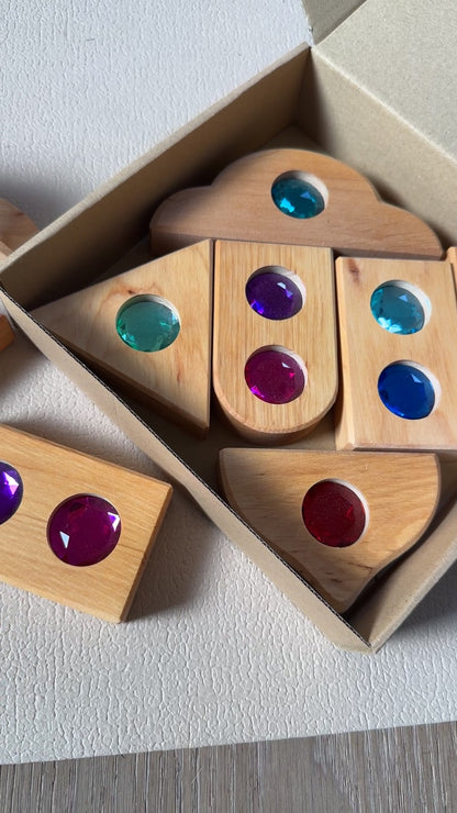 Bauspiel - Märchendächer 12 Teile