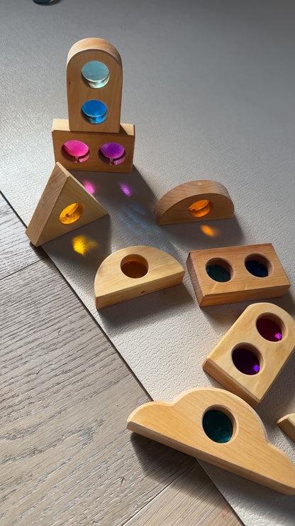 Bauspiel - Märchenfenster 12 Teile