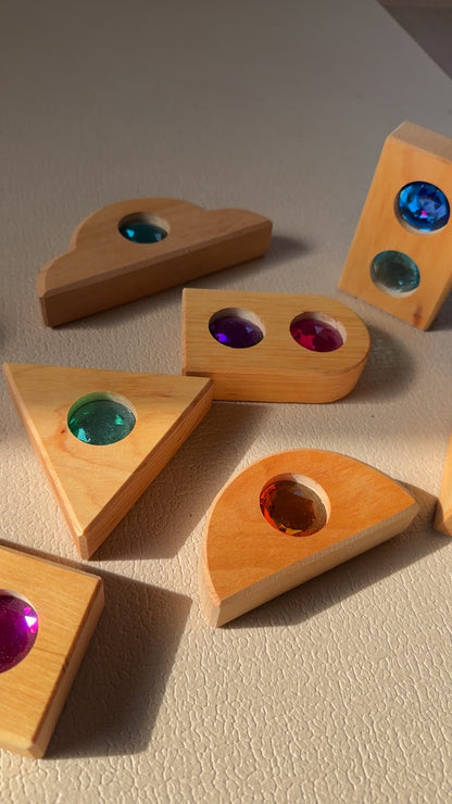 Bauspiel - Märchendächer 12 Teile