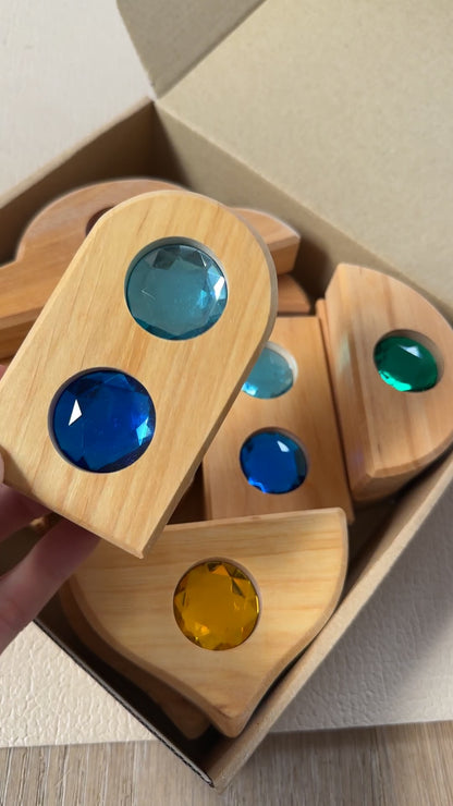 Bauspiel - Märchendächer 12 Teile