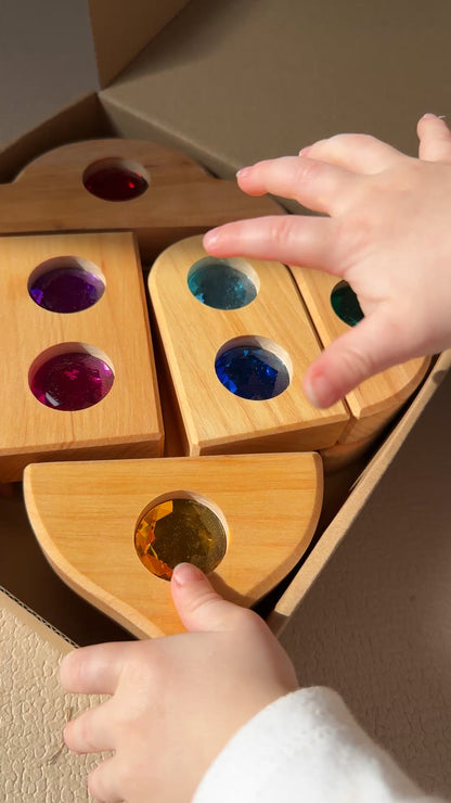 Bauspiel - Märchendächer 12 Teile