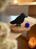 Holzfigur Rabe von HolzWald, Foto