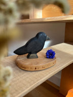 Holzfigur Rabe von HolzWald, Foto