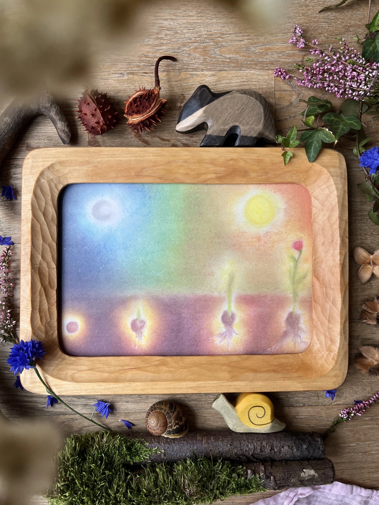 Bilderrahmen A5 - hängend für Quer- und Hochformate