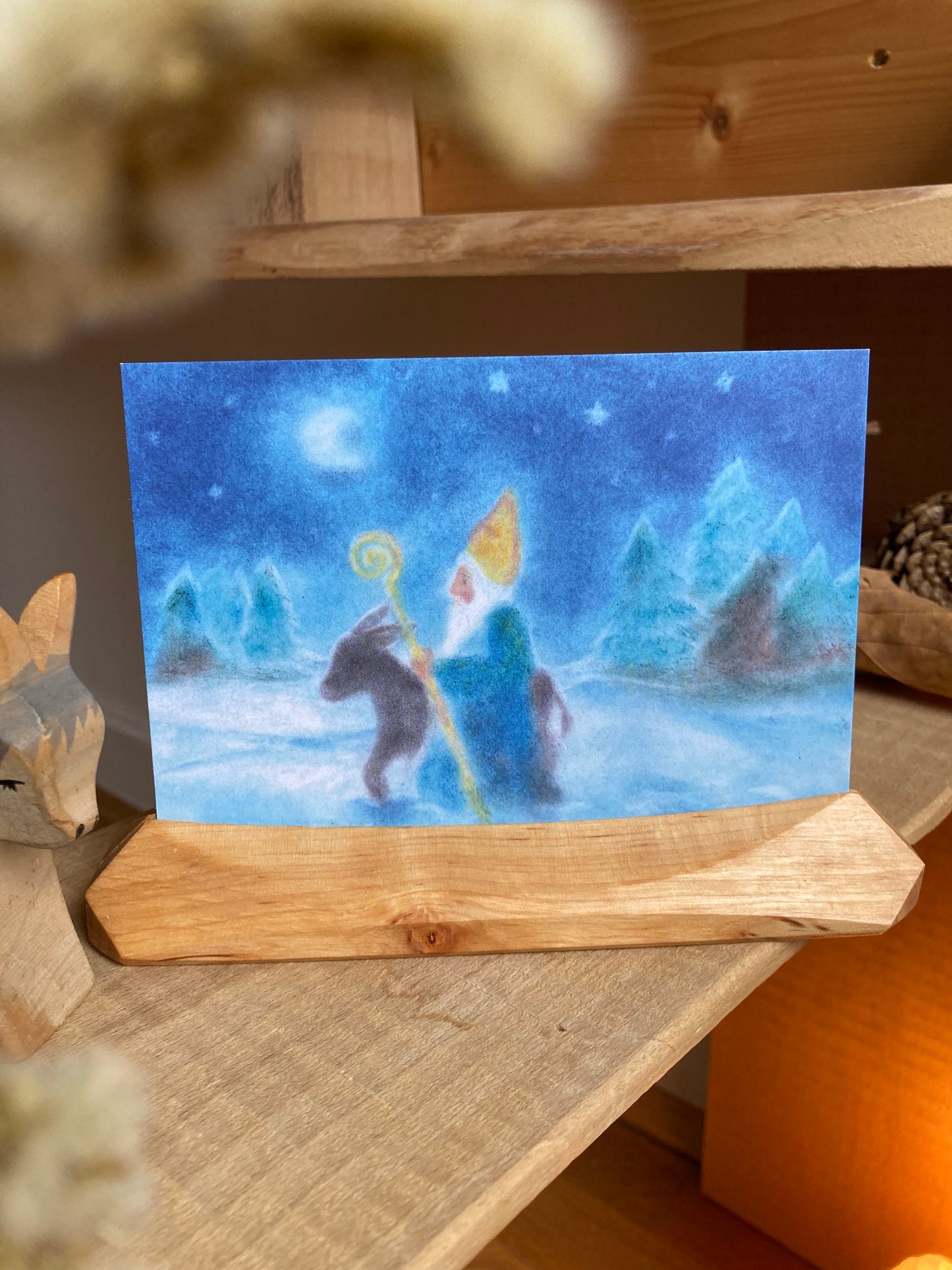 Kartenständer für Querformat A6