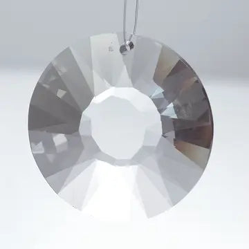 Regenbogenkristall Sonne rund, 40mm
