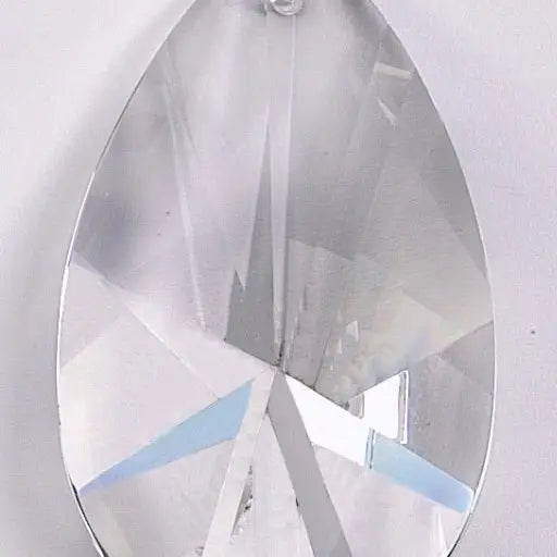 Regenbogenkristall Tropfen, 50x29mm
